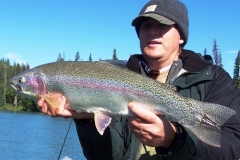 RAINBOW TROUT CAUGHT WITH DRIFTING ON THE FLY