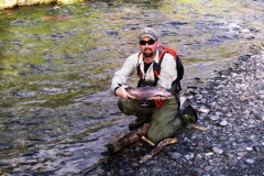 SMALL RIVER RAINBOW TROUT FISHING