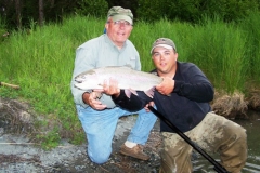 SPRING RAINBOW TROUT FISHING ON THE KENAI RIVER