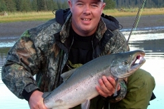 SILVER SALMON ON THE FLY ROD