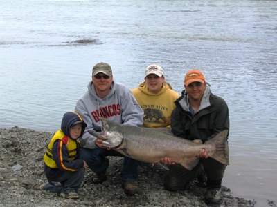 Family Fun King salmon fishing